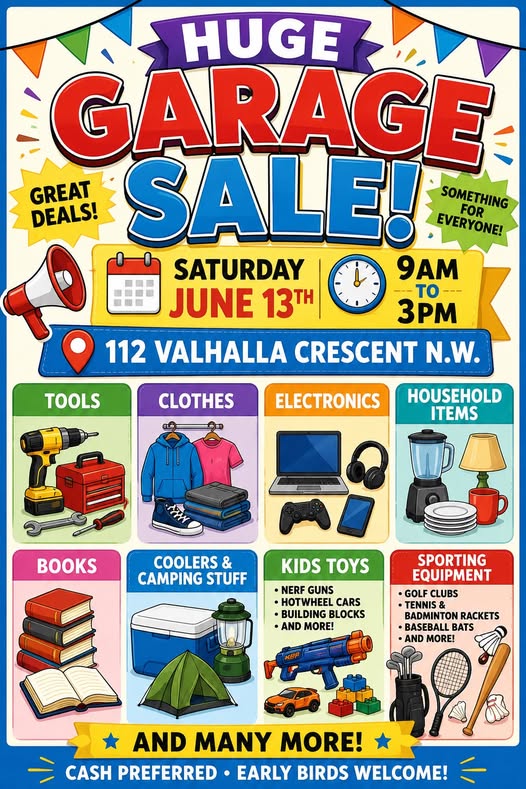 Huge Garage Sale - Calgary, AB