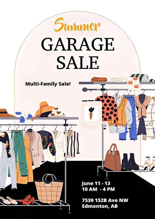 Summer Multi-Family Garage Sale - Edmonton, AB