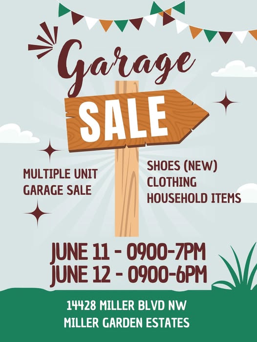 Multiple Unit Garage Sale - Miller Garden Estates - Edmonton, AB