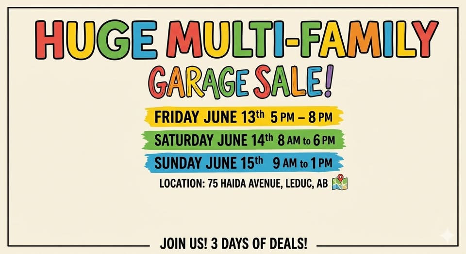 Huge Multi-Family Garage Sale