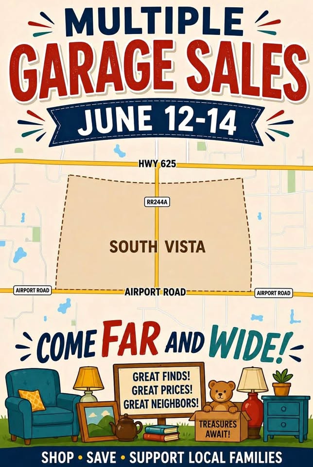 South Vista Community Garage Sale - Leduc County, AB
