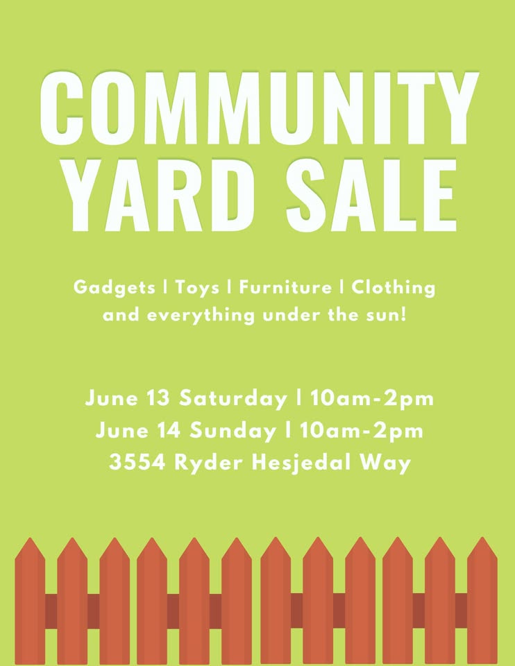 Multi-Family Community Yard Sale