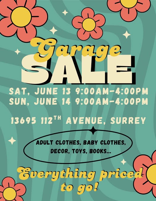 Garage Sale - Surrey - Surrey, BC