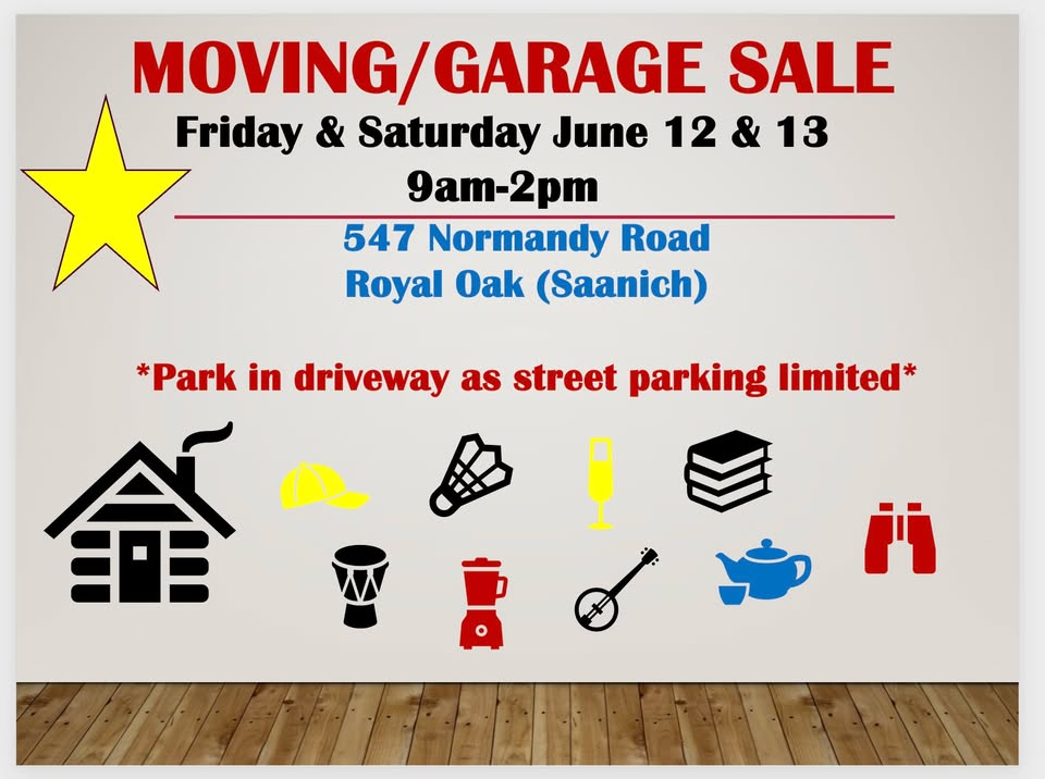 Moving/Garage Sale - Royal Oak