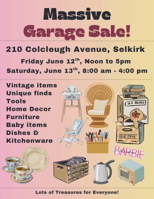 Massive Garage Sale