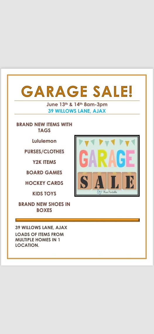 Garage Sale