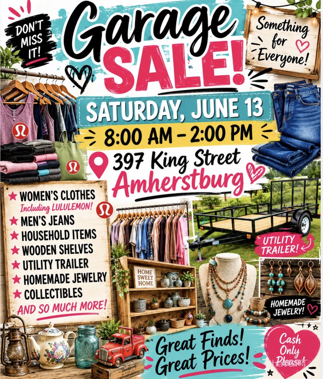 Multi-Item Garage Sale