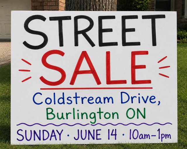 Coldstream Drive Street Sale