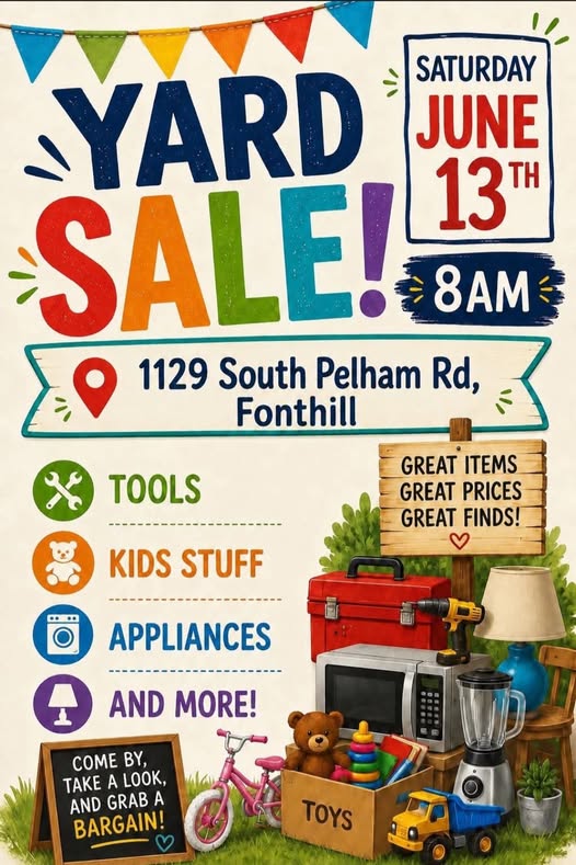 Yard Sale - Tools, Kids Stuff, Appliances & More