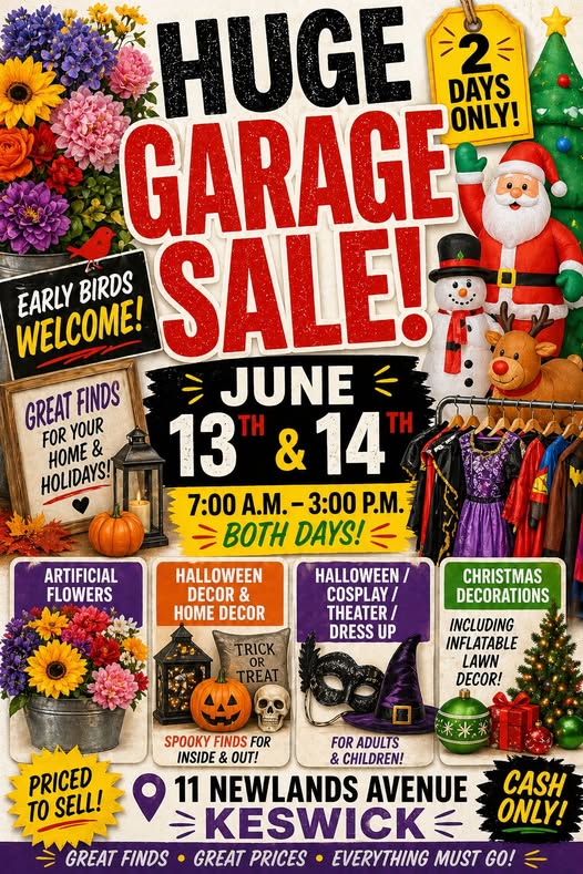 Huge Garage Sale - Holiday Decor & More