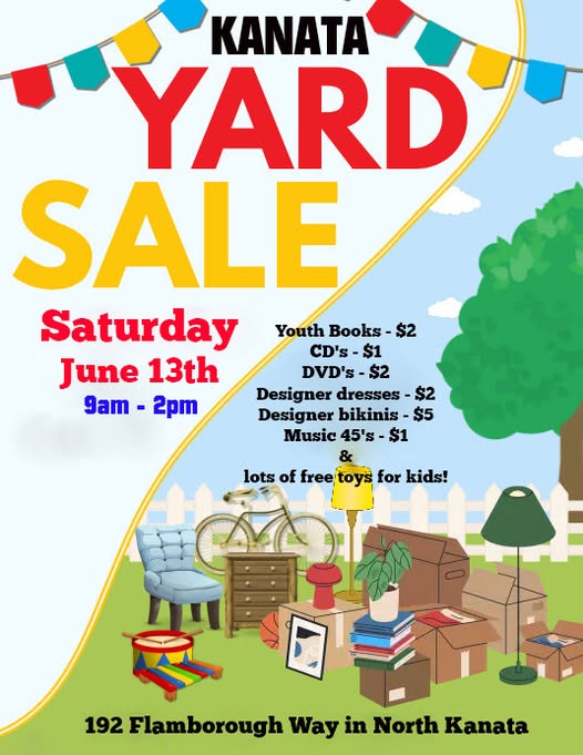 Kanata Yard Sale
