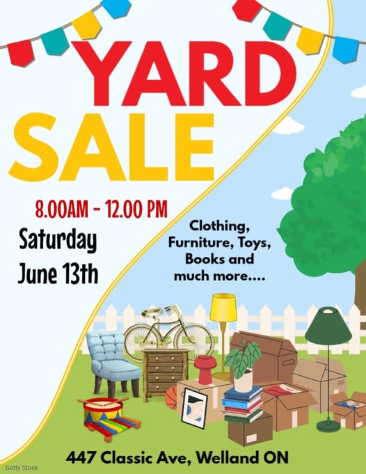 Yard Sale - Clothing, Furniture, Toys & More