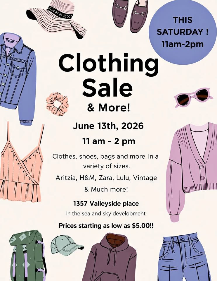 Women's Clothing Sale - Squamish, BC