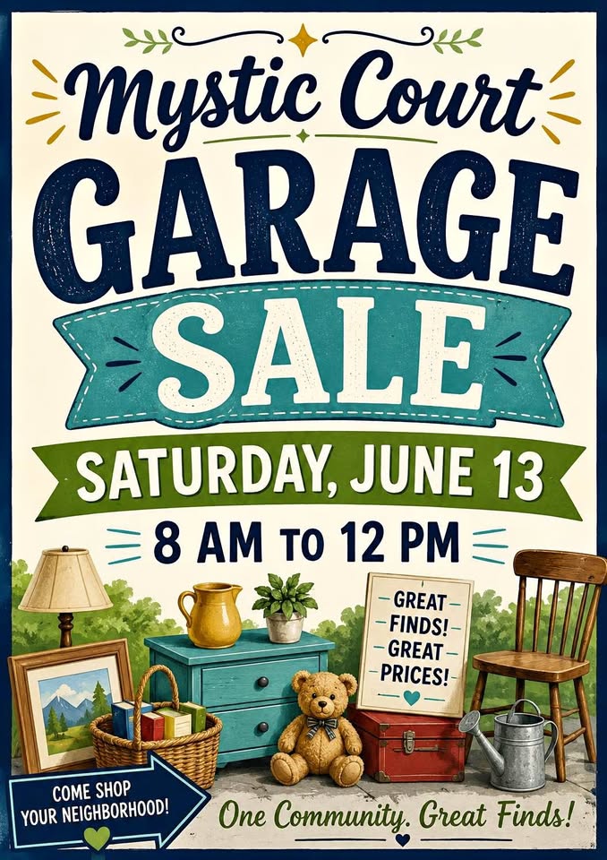 Mystic Court Garage Sale