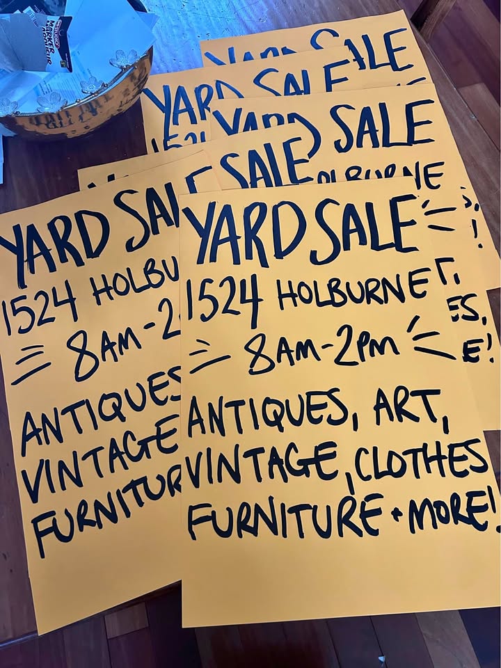 Vintage Antique Art & Furniture Yard Sale - Mississauga, ON