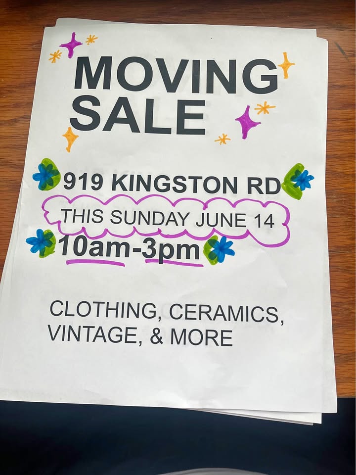 Moving Sale in the Beaches - Toronto, ON