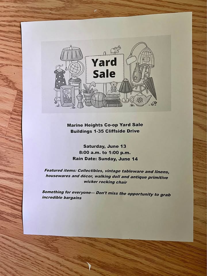 Marine Heights Co-op Yard Sale - Toronto, ON