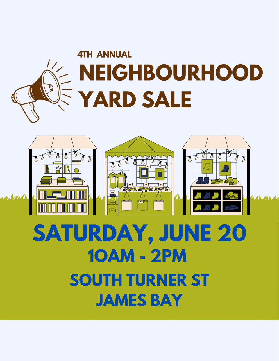 The Great South Turner Yard Sale - Victoria, BC