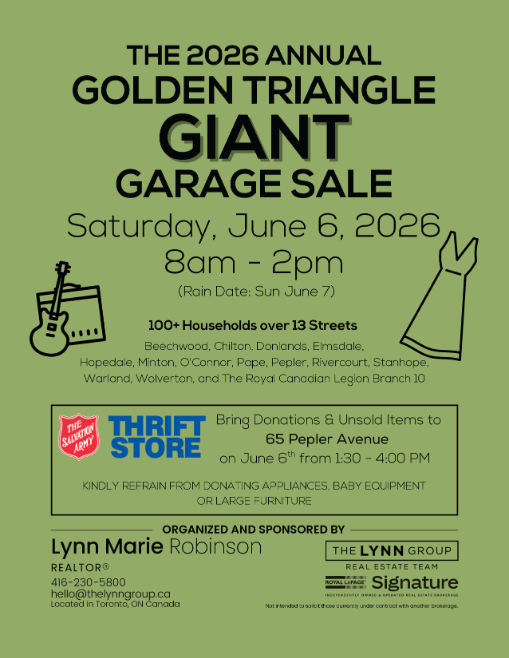 Golden Triangle GIANT Garage Sale