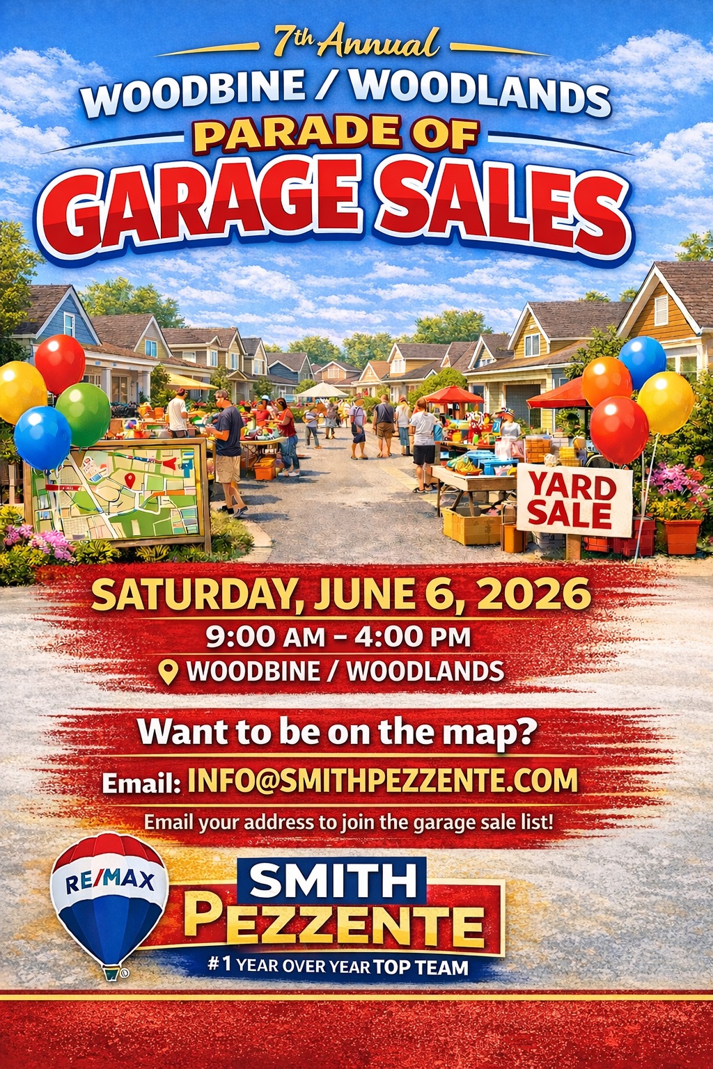 Woodbine/Woodlands Parade of Garage Sales