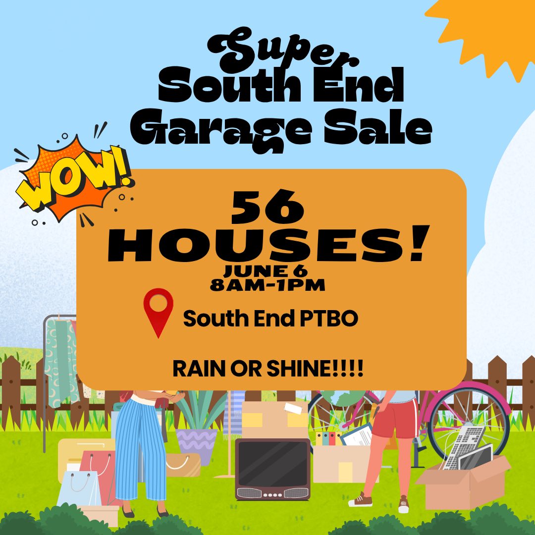 Super South End Garage Sale