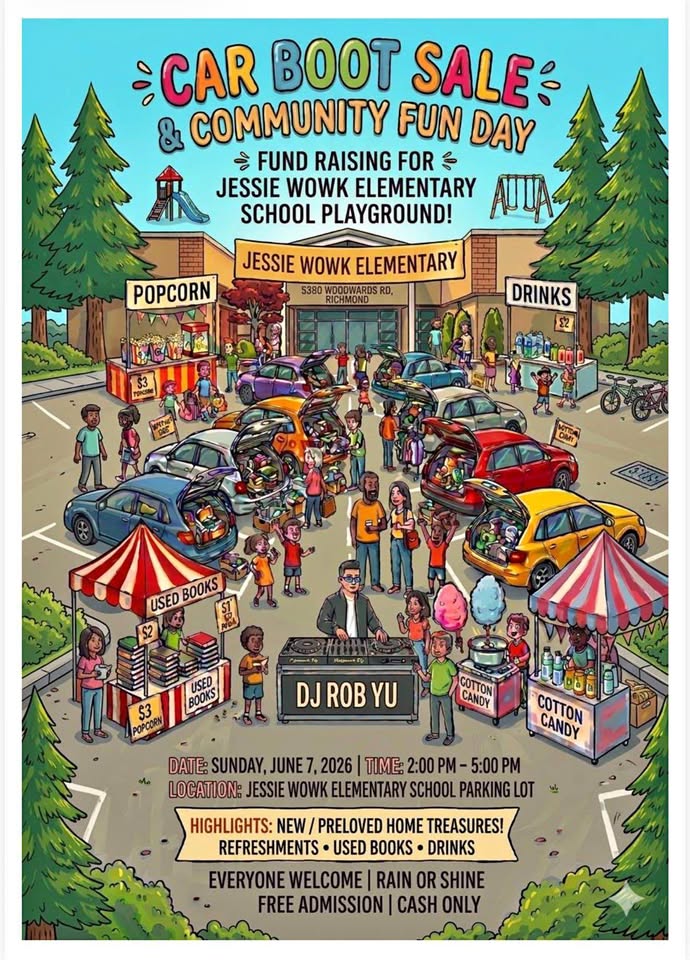 Car Boot Sale & Community Fun Day - Richmond, BC