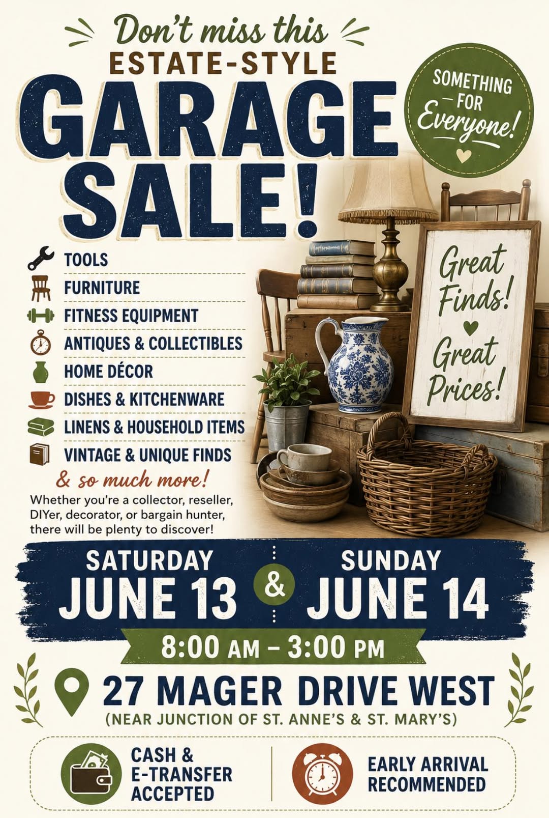 Garage Sale - Winnipeg, Manitoba