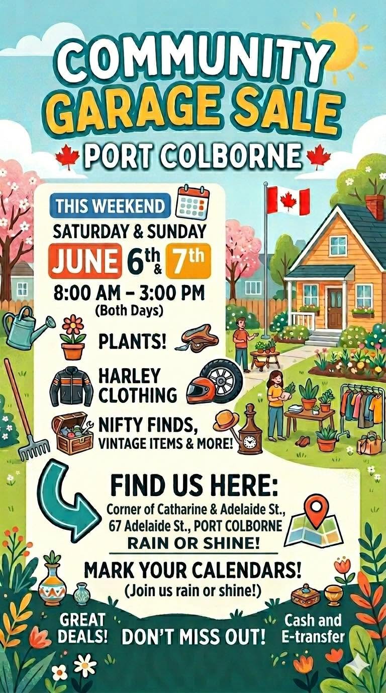 Community Garage Sale - Port Colborne, ON