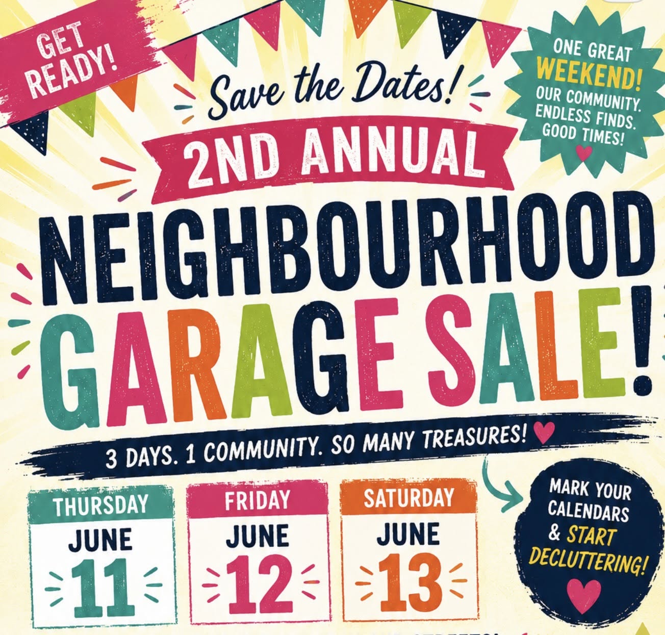 Countryside South Neighbourhood Garage Sale 2026