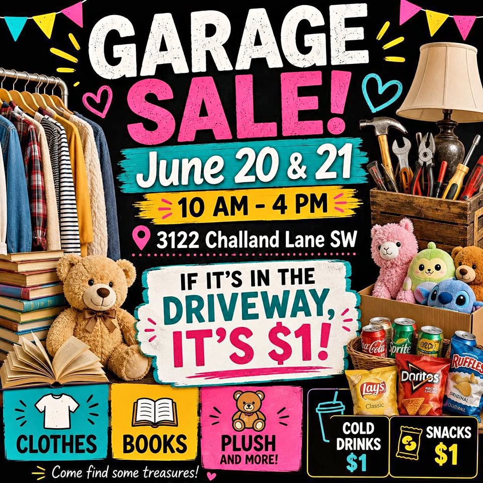 Garage Sale ~ Chappelle Gardens - Edmonton, AB