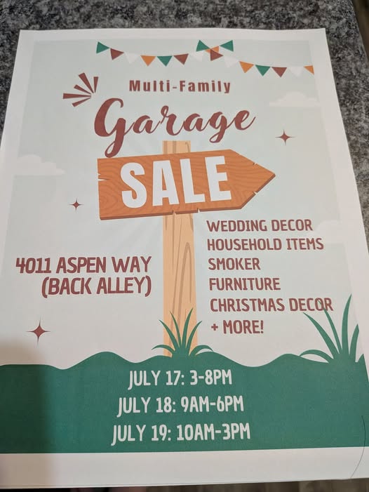 Multi-Family Garage Sale - Leduc, AB